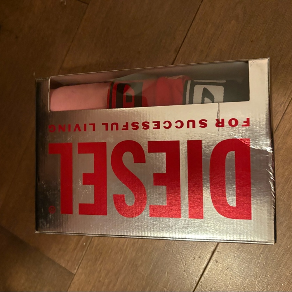 Diesel Men's Underwear - Red and Pink